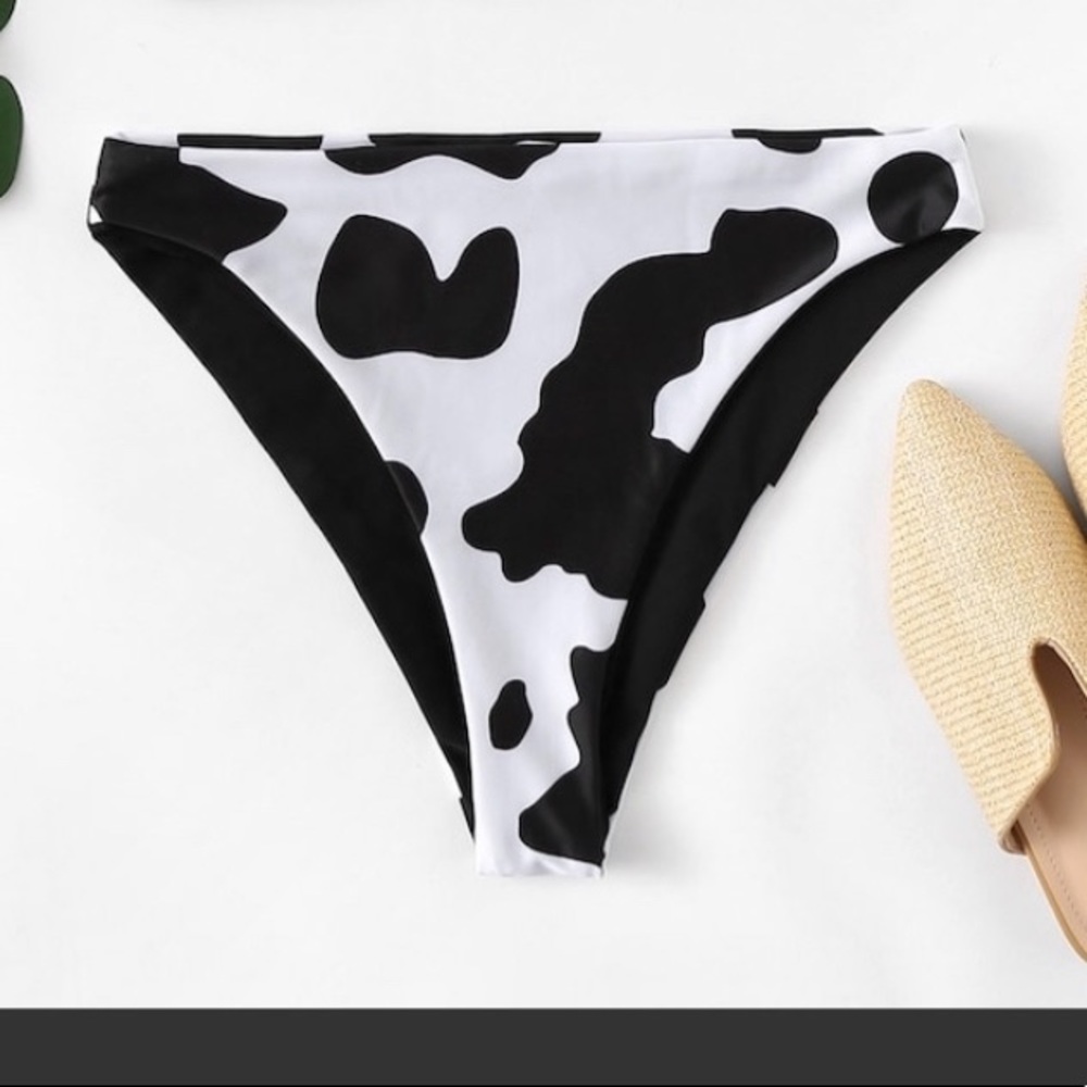 Cow print swimsuits